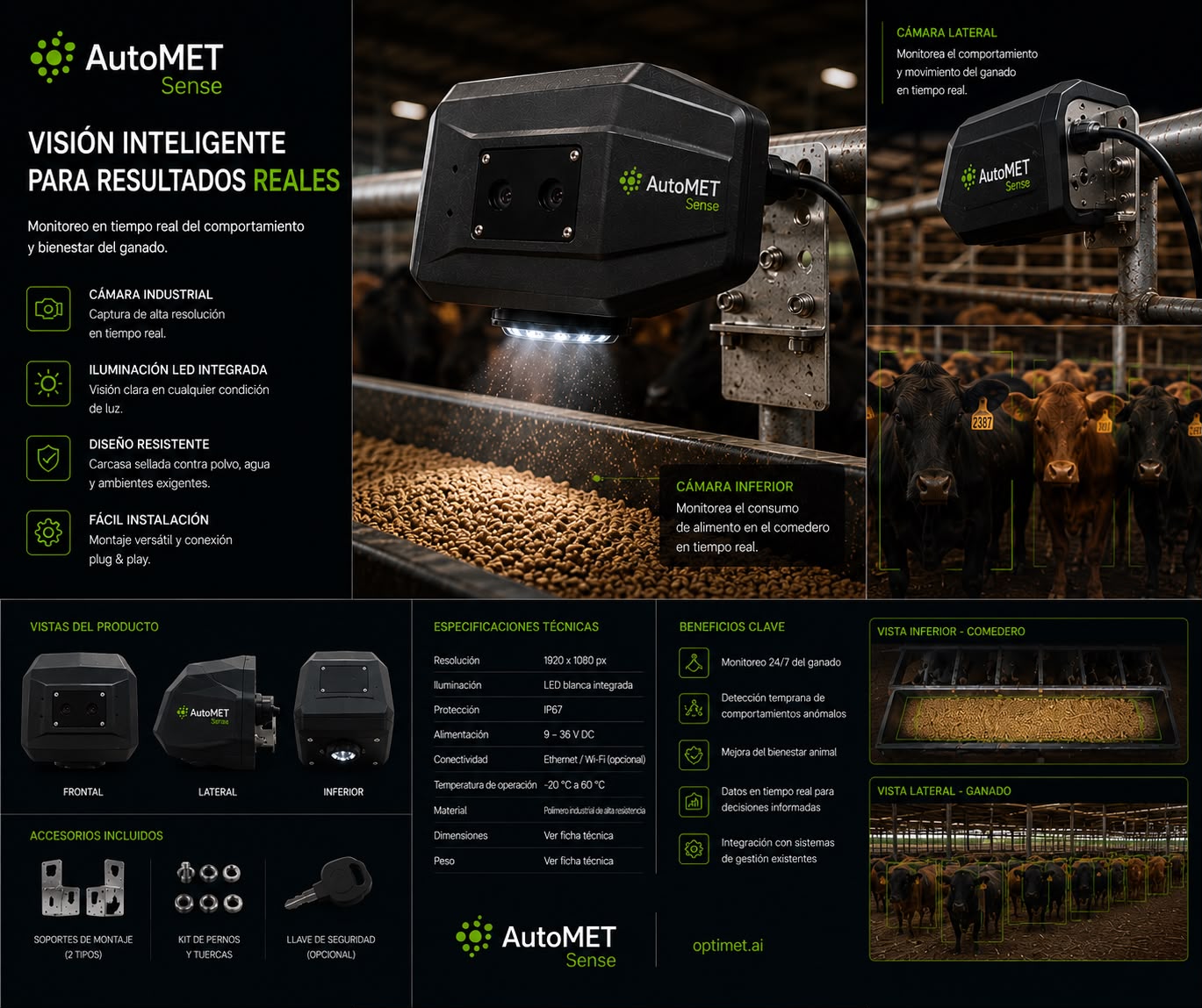 Aretes Inteligentes y Registro IoT - GanaderIA